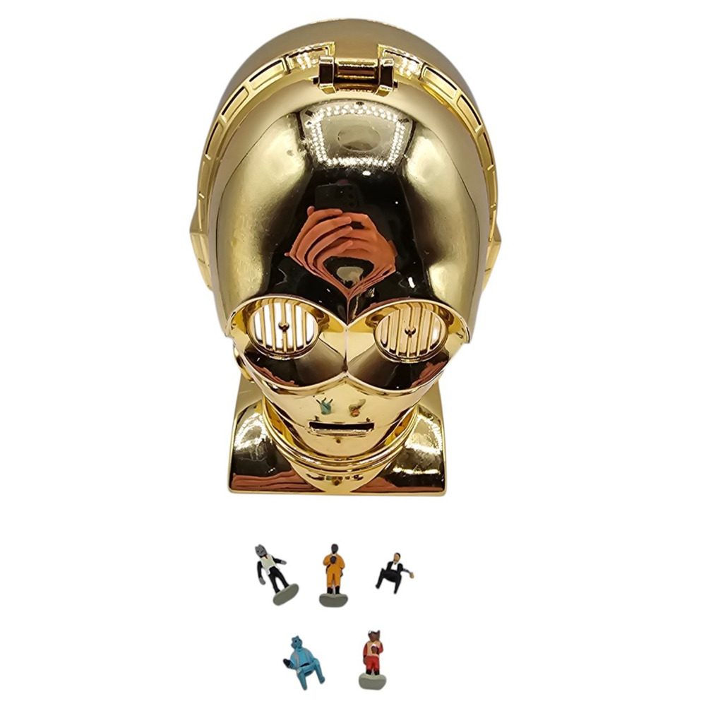 1994 Galoob Micro Machines Star Wars C-3PO Playset w/ 4 Figures RARE